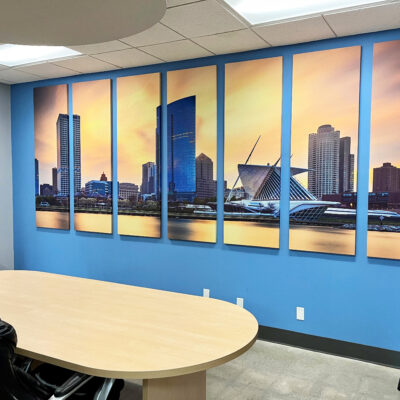 Conference Room Printed Panel